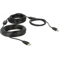 DeLock USB 2.0 Kabel USB-A zu USB-B 20m 83557