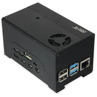 Joy-It Aluminiumgehäuse Passend für (Entwicklungskits): Raspberry Pi®, StromPi 3