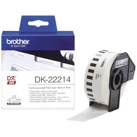 Brother Universaletiketten DK22214 Weiß 12 mm x 30,48 m