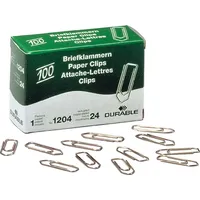 Durable 120424 Papierklammer 100 Stück