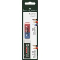 Faber-Castell 188296 - Radiererset, Kombiradierer, 2teilig