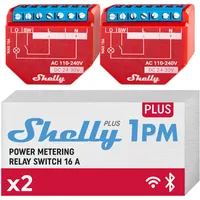 Shelly Plus 1PM | WiFi & Bluetooth Smart Relay