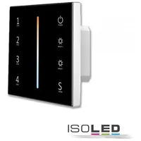 ISOLED Sys-Pro weißdynamische 4 Zonen Einbau-Touch-Fernbedienung + DMX Output,
