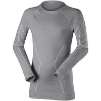 Falke Wool-Tech Shirt langarm Kinder grey/heather 140