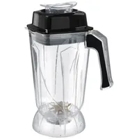 HENDI Kanne, für Standmixer 230213-230602-230664, Komplettset Messer-Kanne-Deckel, aus Tritan