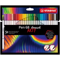 Stabilo Pen 68 brush ARTY 30er Pack - mit