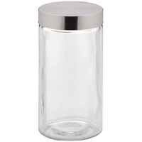 Kela Vorratsdose Bera Frischhaltebox Glas/Edelstahl Transparent/Silber 11 x 11
