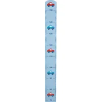 Roba Messlatte Rennfahrer blau, B:10cm H:90cm T:1cm, MDF, Messlatten,