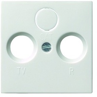Gira Abdeckung TV-, Radio-Steckdose System 55, Standard 55, E2,