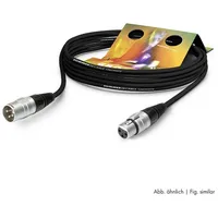 SOMMER CABLE Stage 22 Highflex SGHN schwarz 1.0m SGHN-0100-SW