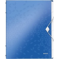 Leitz Ordnungsmappe WOW 4633 6 Fächer blau