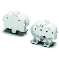 Houben Fassung 2G11 ws,Schraubbef.seitl. 101485