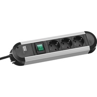 Bachmann Steckdosenleiste 1,75 m Schwarz 3 St.