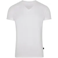 TRIGEMA T-Shirt TRIGEMA "TRIGEMA V-Shirt aus 100% Lyocell", Herren,