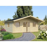 Palmako Gartenhaus Helena 18,6 m2 - 70 mm Transparent