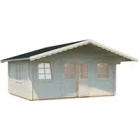 Palmako Gartenhaus Helena 6,08 x 5,54 m Beige
