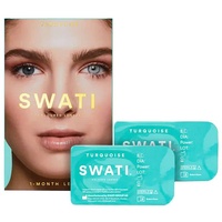 Swati Kontaktlinsen Turquoise 2 Stück