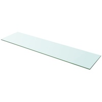 VidaXL Regalboden Glas Transparent 100x25 cm