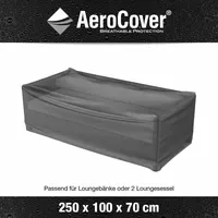 AeroCover Schutzhülle 250 x 100 x 70 cm Anthrazit