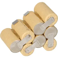 Akkuman NiMH Akkupack 9,6V 2000mAh zum Selbsteinbau passend für