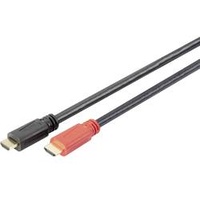 Digitus HDMI Anschlusskabel HDMI-A Stecker, HDMI-A Stecker 15.00m Schwarz