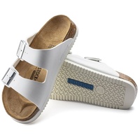 Birkenstock Arizona PROF Birko-Flor schmal weiß 45