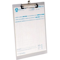 Westcott Klemmbrett E-17001 00 DIN A4 silber