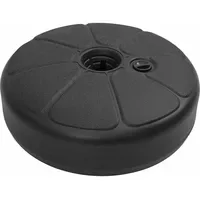 VidaXL Schirmständer Kunststoff 15 L Schwarz