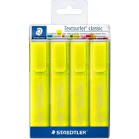 Staedtler Textmarker Textsurfer clas 4St gelb