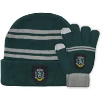 Cinereplicas Harry Potter Kids Beanie & Handschuhe Set Slytherin