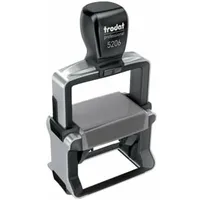 Trodat Textstempel, individualisierbar 5206 selbstfärbend schwarz mit Logo, 1