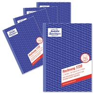 Avery Zweckform Formularbuch, A5, 40 Blatt, 5er-Pack 1730-5