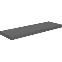 VidaXL Wandregal 80 x 23,5 x 3,8 cm Grau