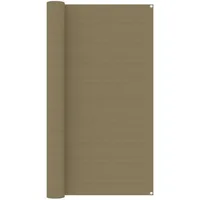 VidaXL Zeltteppich 200x200 cm Taupe