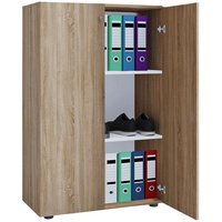 VCM Aktenschrank Lona, 913934 sonoma-eiche 2 Fachböden 70,0 x