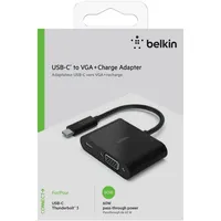 Belkin USB-C auf VGA-Adapter 60W PD, schwarz AVC001btBK
