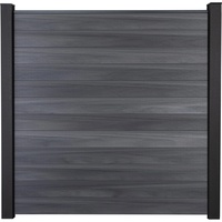 GROJA Steckzaun Solid Quadratisch 180 x 180 x 1,9