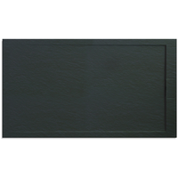 Ottofond Mineralgussduschwanne Zona 160 x 90 cm, anthrazit, ohne