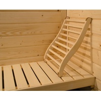 Karibu Rückenlehne ergonomisch