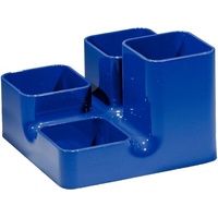 Arlac® Stiftehalter blau Polystyrol 4 Fächer 13,0 x 13,0