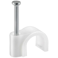 PRO Kabelschelle, weiß - 14mm