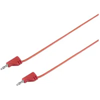 VOLTCRAFT MSB-200 Messleitung Lamellenstecker 2mm Lamellenstecker 2 mm] 0.90