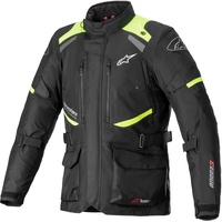 Alpinestars Andes V3 Drystar Motorradjacke - schwarz-neongelb - 2XL