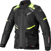 Alpinestars Andes V3, Textiljacke Drystar - Schwarz/Neon-Gelb - M