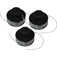 Matrix 3x Ersatzteil Fadenspule komplett für Rasentrimmer BMS 900-4-2