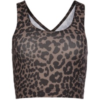 LASCANA ACTIVE Funktionsshirt Damen nougat-leo Gr.32/34