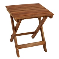 DEGAMO Beistelltisch MONTERIA 38x43cm, Akazie geölt