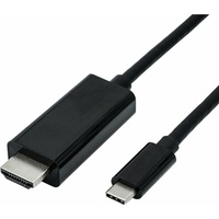 Roline USB Typ C - HDMI Adapterkabel, ST/ST, 3