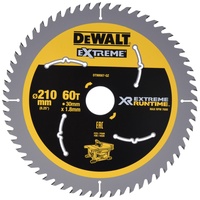 DeWalt DT99567 Extreme Runtime Kreissägeblatt 210x1.8x30mm 60Z, 1er-Pack