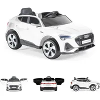 Moni Kinder Elektroauto Audi Sportback Fernbedienung Frontlichter Musik USB